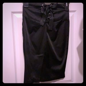 Satin like pencil skirt (adjustable)